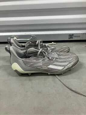 Adidas Men’s Adizero Football Cleats Size 12 grey